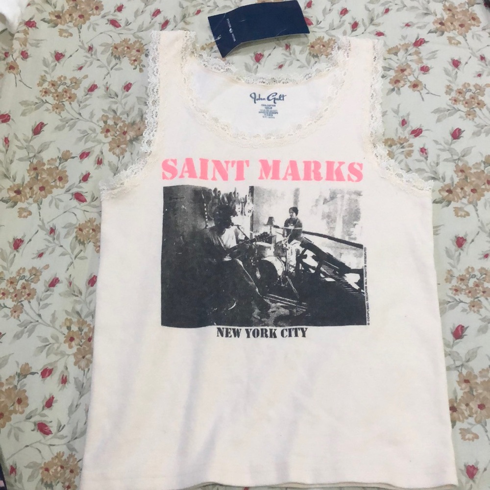 Brandy Melville Saint Marks Lace Tank Top Never Worn Before With Tag
